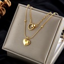 Женское золотое ожерелье Boho Celebrity из хирургической стали 316L с позолотой 18 карат