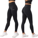 ЛЕГИНСЫ СПОРТИВНЫЕ ЖЕНСКИЕ CARPATREE, С ВЫСОКОЙ ПОСАДКОЙ, КЛАССИЧЕСКИЕ, ЧЕРНЫЕ