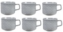 LIKE MARRAKESH GREY 6 X ЧАШКИ 250 МЛ