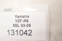 YAMAHA YZF R6 5SL 03-05 CHAÎNE PIGNONS GROUPE MOTOPROPULSEURphoto 7