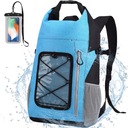 Водонепроницаемый СПОРТИВНЫЙ РЮКЗАК ДЛЯ КАЯКА СИНИЙ 20 Л