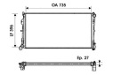 VALEO 732956 RADIATEUR SYSTÈME REFROIDISSEMENT MOTEURphoto 13