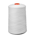 Przędza poliester overlock biała