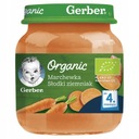 GERBER ORGANIC Морковь Сладкий картофель - 125 г
