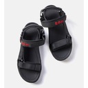 Czarne sportowe sandały LCW-34-0960M r.45 Stan opakowania oryginalne