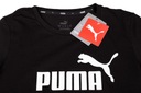 PUMA tričko dámske športové tričko logo veľ. S Dominujúca farba čierna