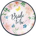 ТАРЕЛКИ ДЛЯ НЕВЕСТЫ ЦВЕТЫ ДЛЯ НЕВЕСТЫ 6 шт.