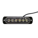 ŽIBINTAS ŽIBINTAS ATBULINIAI 6 LED 12V-24V, BALTOS GALINGOS nuotrauka 8