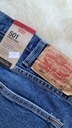 Pánske džínsové nohavice LEVI'S 501 ORIGINAL W40 L34 40x34 Dominujúca farba modrá