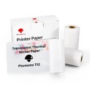 Прозрачная фольгированная лента для мини-принтера Phomemo T02 50ммх3,5м, банкноты x3