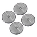4PCS SAFETY ODTWARZACZE ЧЕРВОНІ КРУГЛІ 72 MM DIA Z БОЛТ DO BT  (17811828310) фото min 9