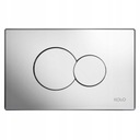 КНОПКА СМЫВА ДЛЯ УНИТАЗА TECHNIC РАМА ECLIPSE КОЛЕСО ХРОМ.МАТОВЫЙ 94122003