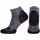 Športové ponožky z merino vlny sivé 34-37 Počet kusov v súprave 1