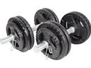 HANTLE ŻELIWNE 2x20KG gryfy obciążenia KAWMET 40kg