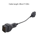 АДАПТЕР KONWERTERA 12PIN NA OBD2 ПРОФЕСІЙНЕ З'ЄДНАННЯ КАБЕЛЯ QU  (18142900921) фото min 7