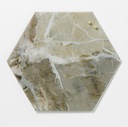 MARMUR BEŻ heksagonalna TABLICA MAGNETYCZNA 42x48