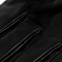 1PAIR ЧЕРНЫЙ WINDPROOF LEATHER GLOVES FOR MEN CYCLING SPORTS  фото 14