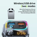 INF TRANSMETTEUR BLUETOOTH MP3 VERS VOITURES AVEC CHARGEUR PD30W USB-C I PODWOJNphoto 10