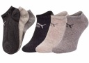 НОСКИ PUMA, 3 ПАРЫ, СЕРЫЕ