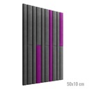 PANELE TAPICEROWANE ścienne PRACOWNIA tapicerska LONG wymiar 50x10 cm