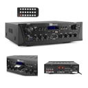 2-зонный усилитель 100 Вт USB SD BT FM светодиодный пульт дистанционного управления