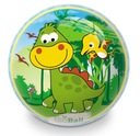 Gumová lopta pre deti s dinosaurom BioBall 230mm Vek dieťaťa 18 mesiacov +