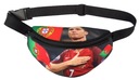 Поясная сумка RONALDO, регулируемый ремень, узор N10