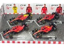 BBURAGO F1 FORMULE 1 FERRARI RACING SBĚRATELSKÁ SADA 4 MODELŮ 1:43 Model FERRARI F1 4-PACK