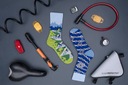 Farebné ponožky SPOX SOX Bicykle 36-39 Počet kusov v súprave 1