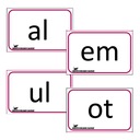 ЗАКРЫТЫЕ СЛОГИ | ПЕЧАТНАЯ | 153 карты | 6 х 9 см