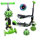 СКЛАДНОЙ ТРЕХКОЛЕСНЫЙ САМОКАТ + КОРЗИНКА ДЛЯ ДЕТЕЙ