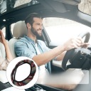 ЧЕХОЛ NA РУЛЯ АКСЕСУАР АВТОМОБИЛЬНЫЙ АВТО ЗАЩИТА DEKORACJA  фото 5