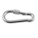 КАРАБИНЕР 10 ММ С ЗАЩИТОЙ | ОЦИНКОВАННЫЙ