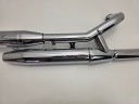 YAMAHA DRAG STAR 650 XVS 650 EXHAUST MUFFLER SYSTEM GRADUATION COLLECTOR  photo 10