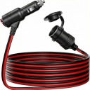 RALLONGE DOUILLES ALLUME-CIGARES AVEC WLACZNIKIEM 12/24V PUISSANT 480W 4M SPARKYphoto 12