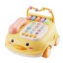 Telefon dla dzieci Telefon dla dziecka Zabawka żółta EAN (GTIN) 0788279026845