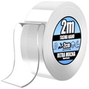 ДВУХСТОРОННЯЯ ЛЕНТА | 2м/2см | НАНО МНОГОРАЗОВЫЙ КЛЕЙ ПРОЧНАЯ УСТАНОВКА