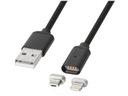 Магнитный USB-кабель 1 м Kruger&Matz 3в1 5496