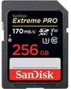 SANDISK EXTREME PRO 256 ГБ SDXC 170 МБ/с V30 UHS-I
