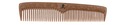 Bluebeards Pánsky hrebeň na bradu a fúzy drevo Druh na česanie na úpravu vlasov na strihanie vlasov