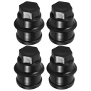 4PCS EASY-INSTALL ЧОРНИЙ WHEEL LUG NUT CAPS FOR TRAILER ACCESSORIES  (18482319085) фото min 8
