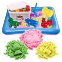 BibiMoon Kinetic Sand 3 кг НАБОР ПЕСОЧНЫХ ЯЩИКОВ ФОРМАТЫ