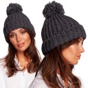 ЖЕНСКИЙ ТЕПЛЫЙ УДОБНЫЙ ЗИМНИЙ БИНИ УНИВЕРСАЛЬНЫЙ ГРАФИТ