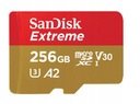 Карта SanDisk Extreme microSDXC 256 ГБ 190/130 МБ/с