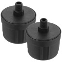 2 SZT. BLACK MUFFLER HALASU Z ABS DO COMPRESSOR POWIETRZA, LATWY INSTALLATION  photo 8