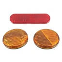 BICYCLES OKRAGE REFLECTORS ULEPSZONE WIDOCZNOSC UNIVERSAL FIT HEADLIGHT OT  photo 14