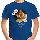 ФУТБОЛКА ДЛЯ ДЕТЕЙ КОШЕК КОТЯТ 104 СУПЕР КАЧЕСТВА