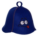 ШАПКА ДЛЯ САУНЫ ВОЙЛКА - ТЕМНО-СИНЯЯ