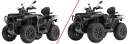 ЛІВИЙ СТЕЛАЖ МЕТАЛІЧНИЙ PODNOZKA QUAD ATV SEGWAY SNARLER AT10 1000CC OEM!  (18839740113) фото min 4
