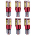 6x T10 57SMD сильная CANBUS холодная белая светодиодная лампа